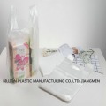 Small Clear Plastic Bags Vest Grocery Tote Custom Printed Packaging Bag