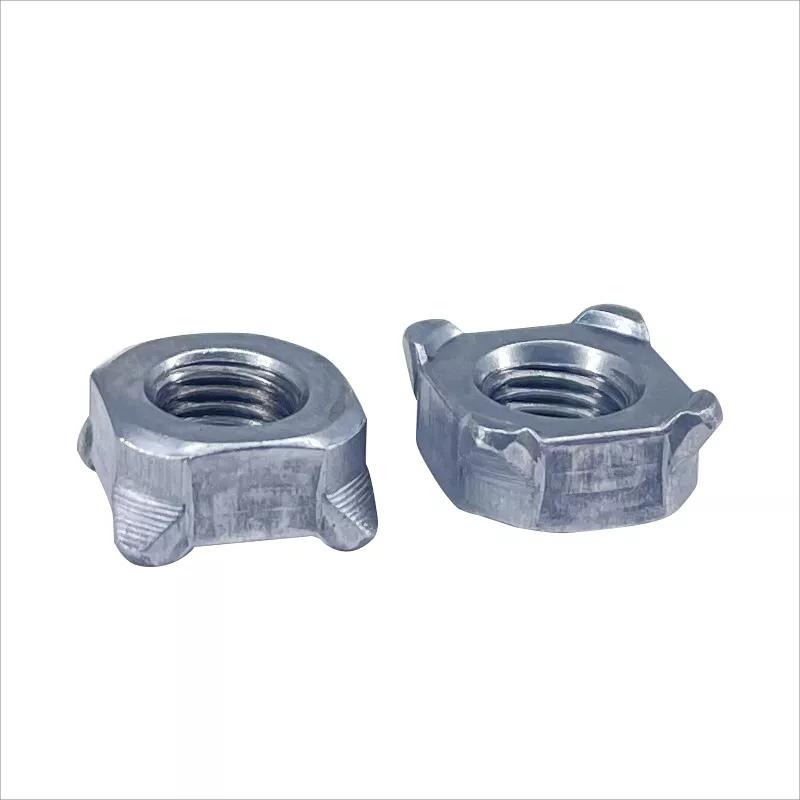 High Quality Carbon Steel Iron Square Weld Nut