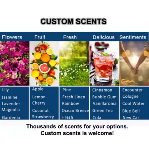 Papel colgante Aire ambientador diseñado con fragante Rose Colonia