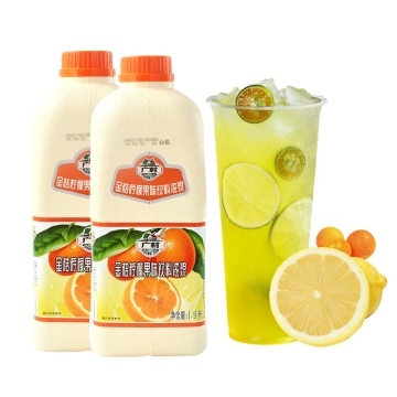 Guangcun Kumquat Zitronengeschmack Fruchtsaftkonzentrat 1,9 l für Bubble -Tee