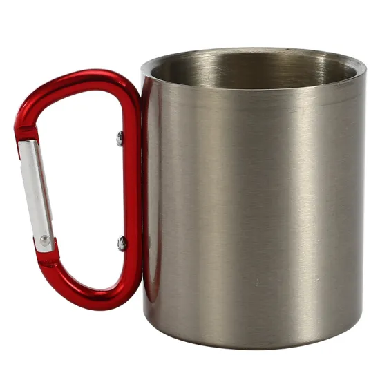 7.5cm Good Quality Fantastic Design Handle Kitchenware Stainless Steel Cup/Mug for Promotion