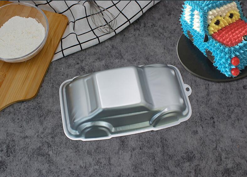 Aluminum Alloy Car Shape Cake Baking Mould (6)