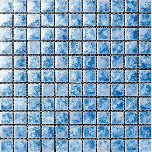 Color Mixed Glazed Ceramic Mosaic Tile