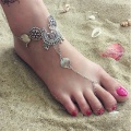 Barefoot Sandals womens Beach anklets starfish Bracelet Chain Wedding foot jewelry party accessories