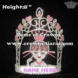 8in Crystal Monster High Girl Pageant Rhinestone Crowns