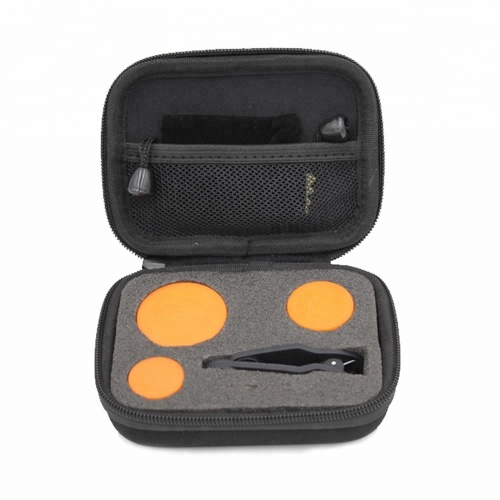 Small cute fisheye lens box eva foam case for smartphone lens