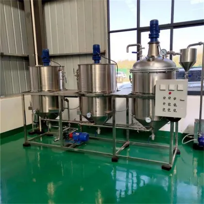 Mini Cooking Edible Oil Deodorizing Machinery