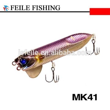 Hot-selling 7.5cm/9.5cm/12cm pencil fishing lure moulds with stainless steel hook