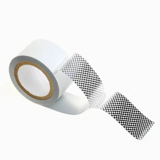 matte silver void film tamper evident printing material