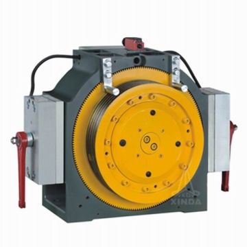 20 Poles Gearless Elevator Traction Machine , Low Noises MINI-1