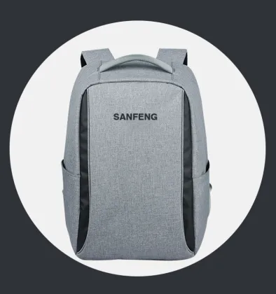 Waterproof Business Laptop Anti Theft Backpack Factory Price, OEM Polyester Travel Bobby Backpack With USB Charging Port