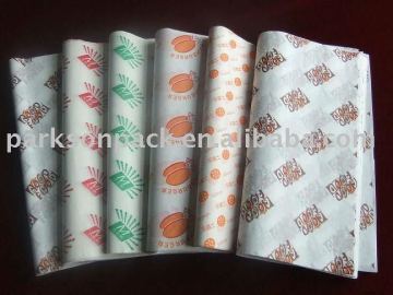 Printed Food Wrapping Paper