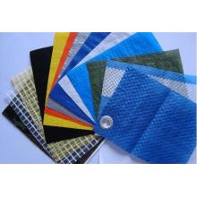 with eyelet PE tarpaulin finish products