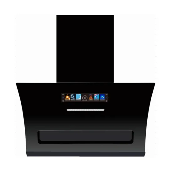 Side Suction Exhaust Cooker with Copper Motor - Affordable Black Kitchen Range Hood