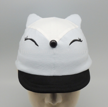 Lovely 6 panel 100% cotton children baseball cap animal image