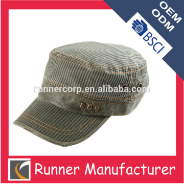 Good quality fashion army cap with wholesale
