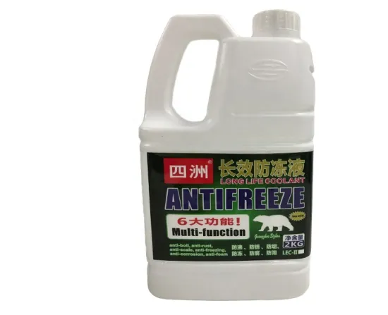 Red and Green Engine Radiator Antifreeze Long-Life Coolant Fluid with MSDS
