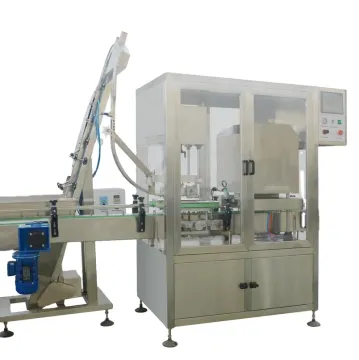 Automatic bottles vacuum sealer capping machine