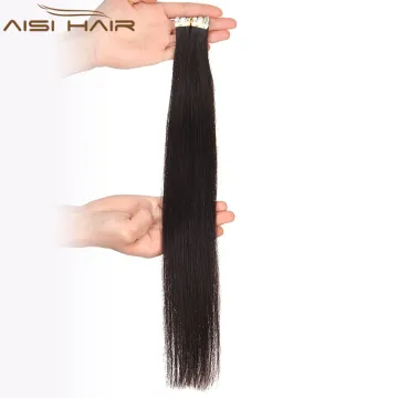 Aisi Hair 2018 Wholesale 10A Grade Brazilian Hair Extensions Tape Human Hair Extensions
