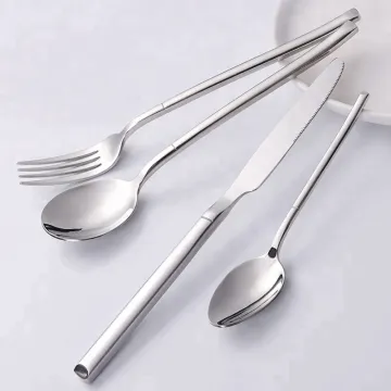 2019 High quality silverware stainless steel flatware set
