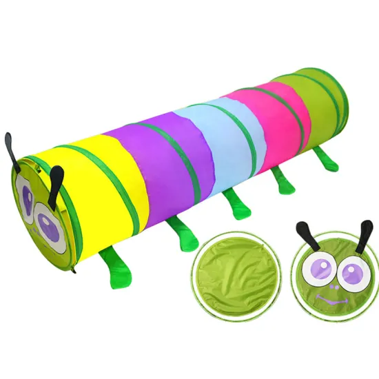 Polyester Kids Play House Tent with Tunnel