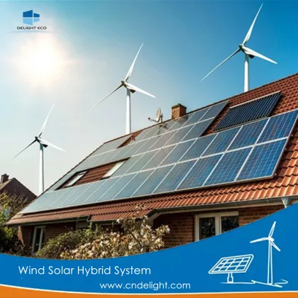 DELIGHT 6KW Wind Solar Power Generator