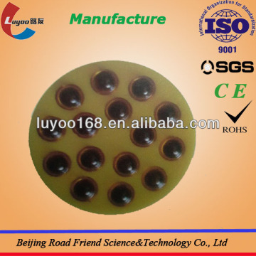 Glass bead reflectors