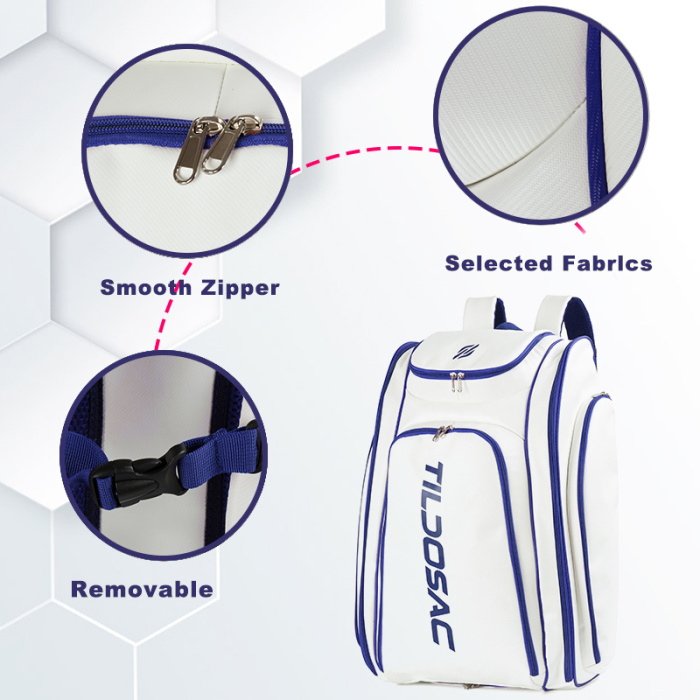 Large capacity padel bag