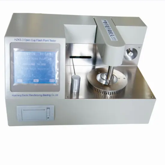 Laboratory Instrument Fully-Automatic Cleveland Open Cup Flash Point Tester