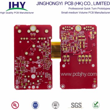 10 Layer Buried Blind Via Rigid-flex PCB