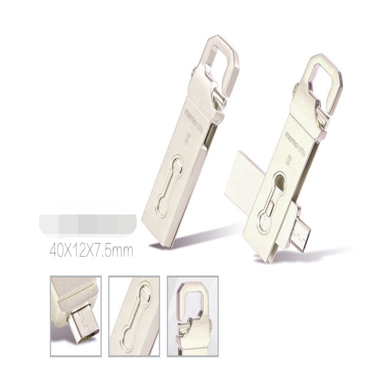 OTG Metal Hook Swivel Usb Memory Stick