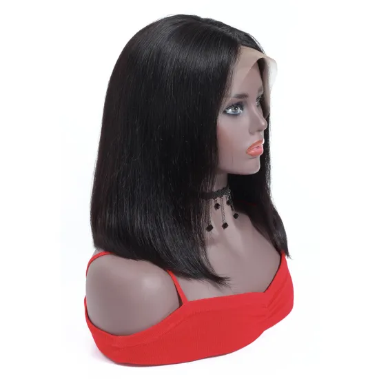 New Arrival Human Hair 13X4 Lace Front Bob Wig Vendor Wholesale Short 10 Inch Peruvian Straight Hair Bob Lace Wigs Large Stock