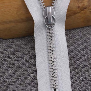 Well-made 12 inch argentate metal zippers in bulk