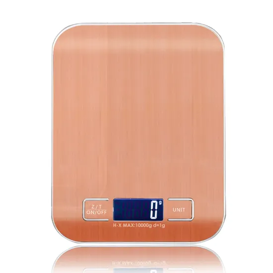 Household Kitchen Scale Electronic Food Scale Baking Scale Stainless Steel Weighing Scale LCD Measuring Tools