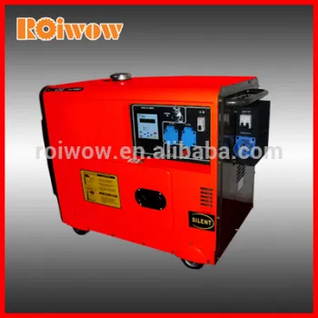 4.2KW diesel silent generator set RWGG-31107