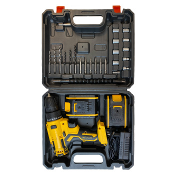 21V Lithium-Ion Cordless Drill and Impact Drill 2-Piece Set