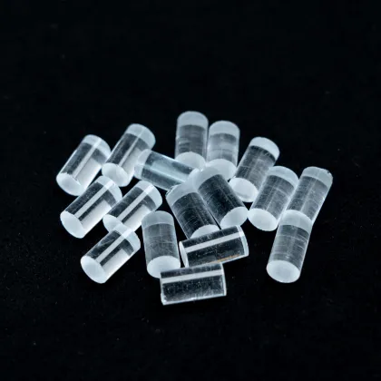 High Temperature Resistant Customized Fused Silica Quartz Glass Rods