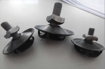 stainless steel elevator bolts tooth bolt fang bolt fastner convey belt use bolts carbonate steel material bucket fang bolt