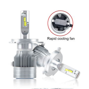 6500K 72W 16000lumen Offroad LED Headlight Bulbs H4 H7 H11 9005 9006