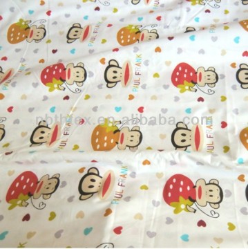 100% cotton printed fabric for kids clothing suppliers china