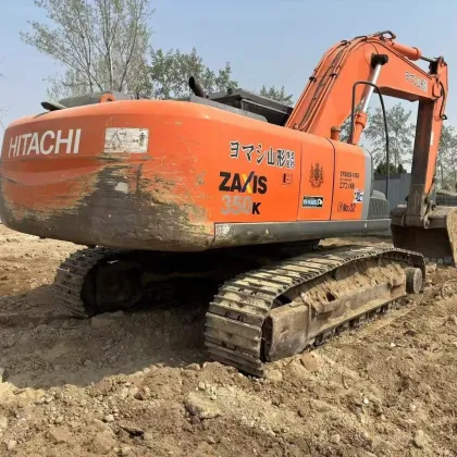 Used Hitachi ZX350K Mini Excavator for Mining and Construction - 35 Ton Original Crawler Machinery