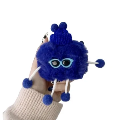 Cartoon-themed Plush Monster AirPods Pro Cases for Apple Wireless Bluetooth Headphones - 2nd & 3rd Generations