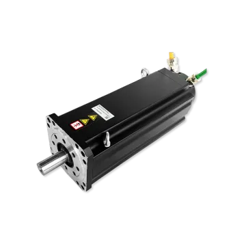 Temperature protection low inertia servo motor