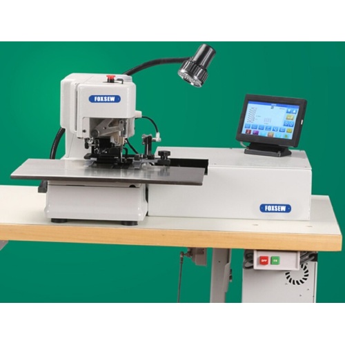 Machine informatisée à boutonnière à manches en imitation de point de chaînette