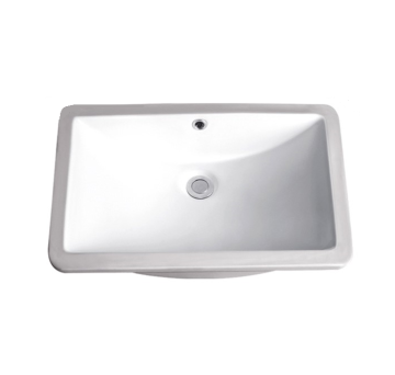 0424A BASIN Keramische wastafel badkamer porselein onder gemonteerde gootsteen