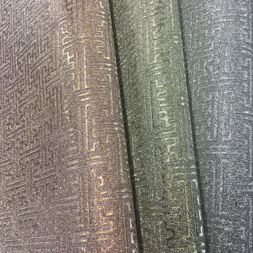 Pu Synthetic Leather Cinderella glitter PVC leather glitter fabric good Manufactory