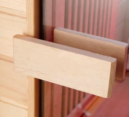 Saunatec 2 Person Sauna European Style Factory Wholesale Solar Sauna