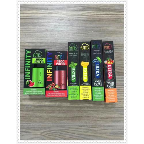 Humo de vape desechable 1500 bocanadas