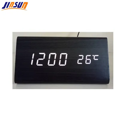 Home Smart Led Clock With Temperature Bedside