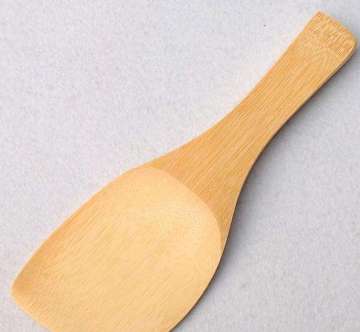 Bamboo square shovel for kitchenware
